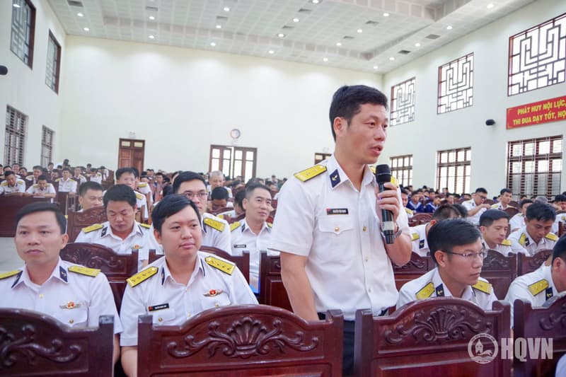 Trường Cao đẳng Kỹ thuật Hải quân đối thoại dân chủ Quý II năm 2026