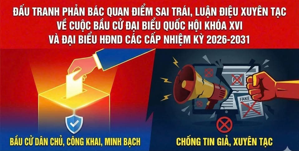 Vạch trần luận điệu xuyên tạc về công tác hiệp thương bầu cử đại biểu Quốc hội