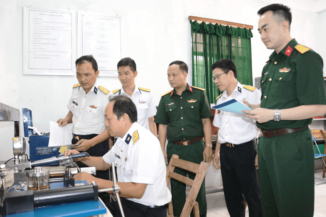 Đánh giá năng lực cơ sở đo lường - chất lượng tại Nhà máy Z753