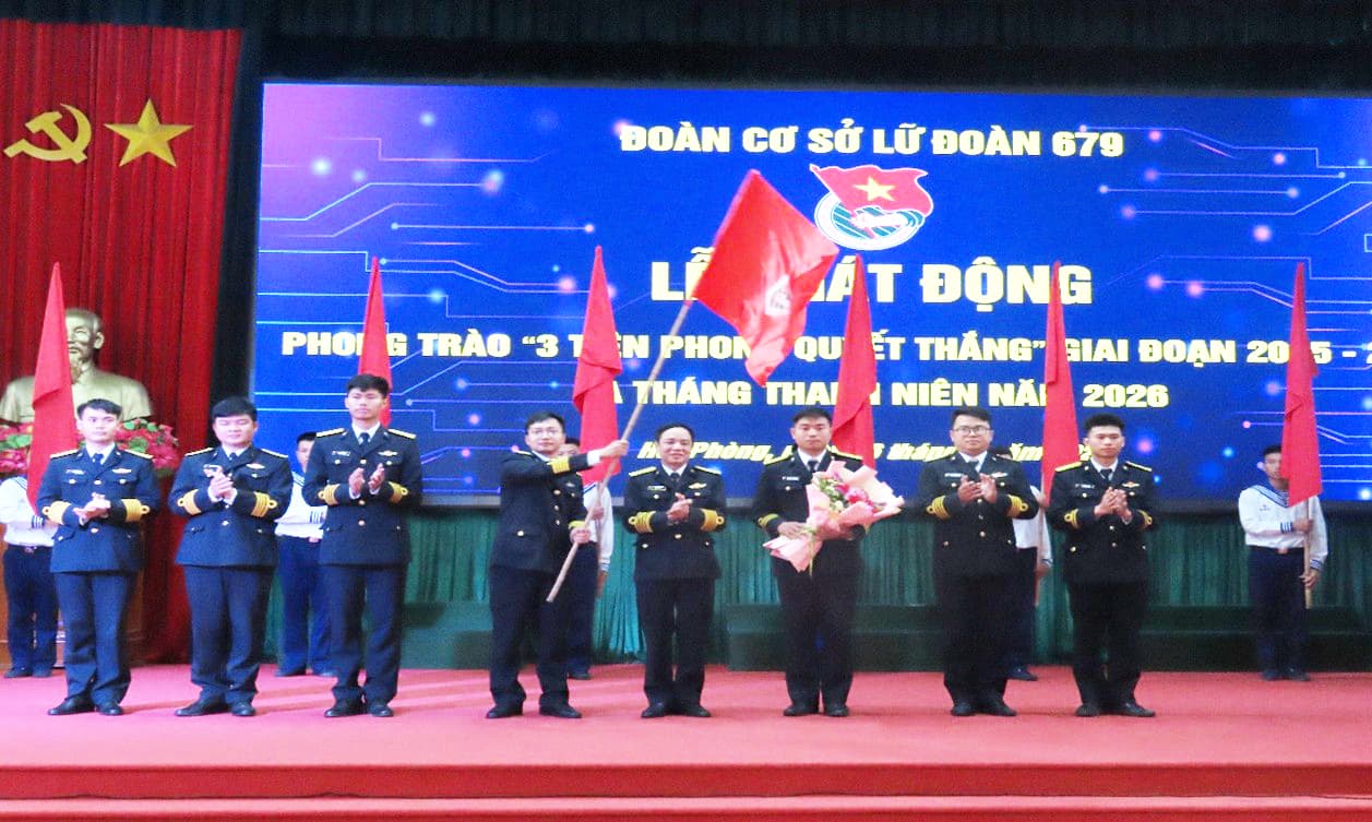 Tuổi trẻ Lữ đoàn 679 phát động phong trào “3 tiên phong quyết thắng” giai đoạn 2025 - 2030