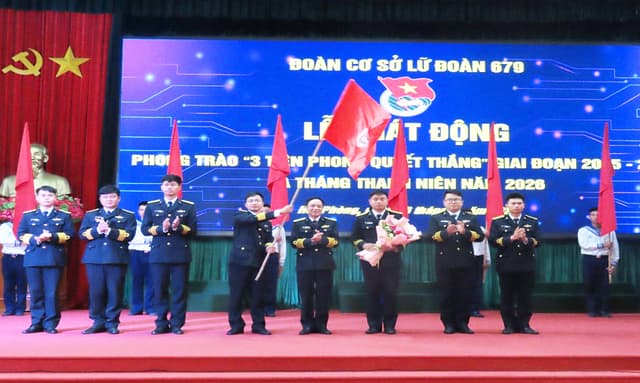 Tuổi trẻ Lữ đoàn 679 phát động phong trào “3 tiên phong quyết thắng” giai đoạn 2025 - 2030