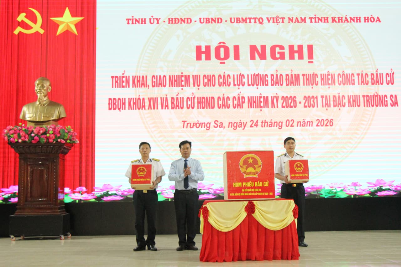 Lá phiếu nơi tiền tiêu của Tổ quốc