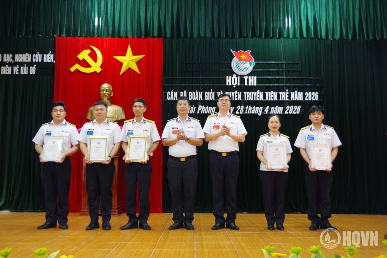 Đoàn Đo đạc, nghiên cứu biển, biên vẽ hải đồ: Hội thi cán bộ đoàn giỏi năm 2026