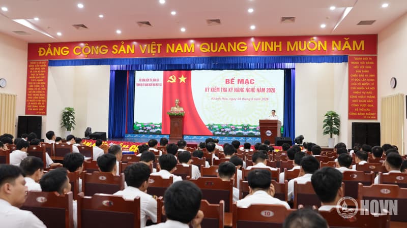 Nhà máy X52 kiểm tra đánh giá nâng bậc trình độ kỹ năng nghề năm 2026