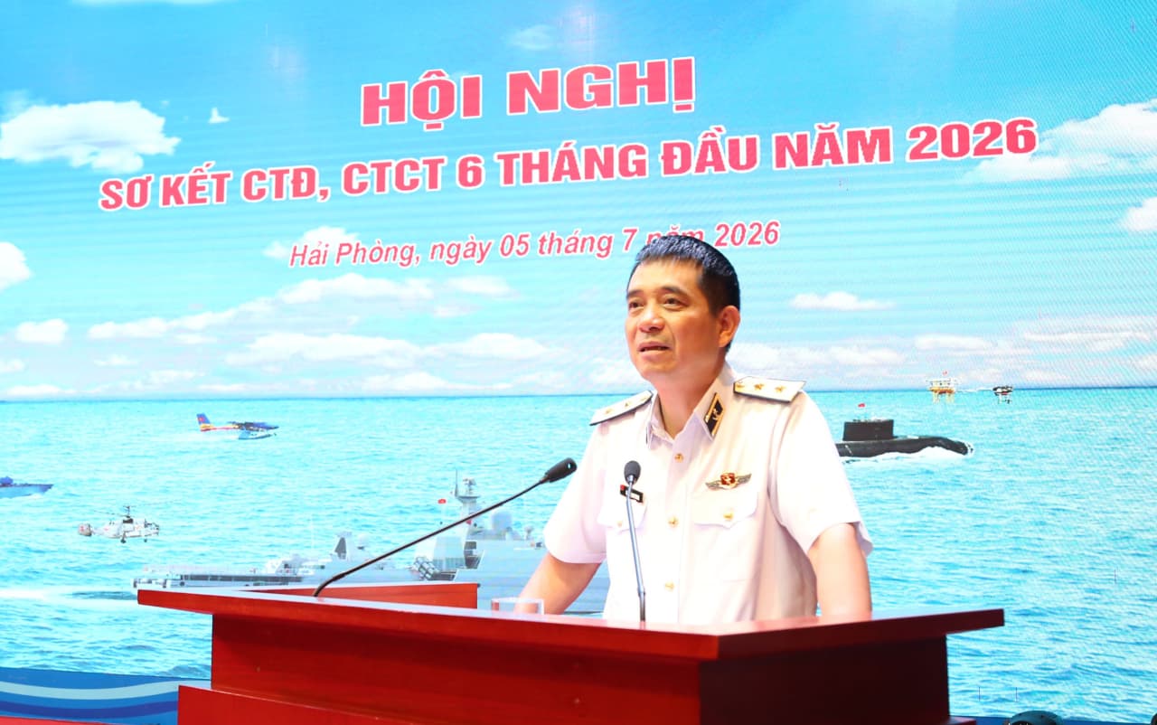 Quân chủng Hải quân tiếp tục đổi mới mạnh mẽ hoạt động công tác đảng, công tác chính trị