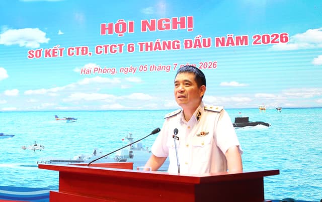 Quân chủng Hải quân tiếp tục đổi mới mạnh mẽ hoạt động công tác đảng, công tác chính trị