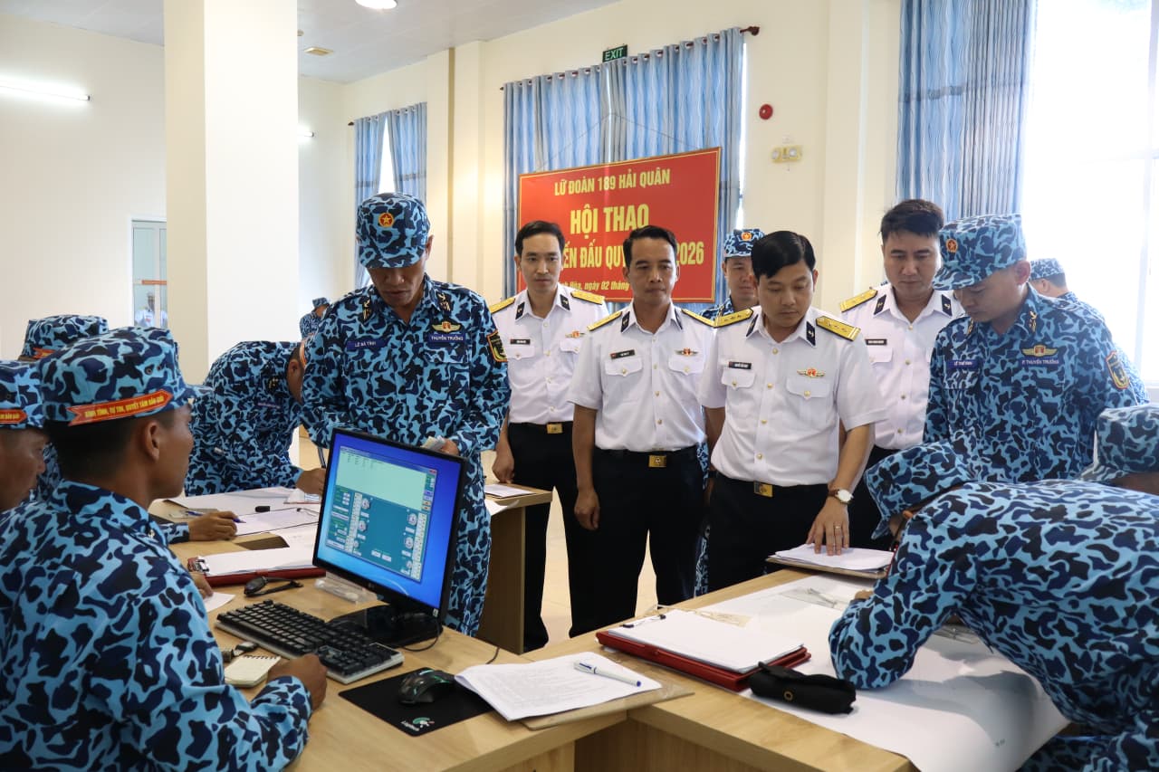 Lữ đoàn 189 thi đua huấn luyện giỏi, trách nhiệm cao trong dịp Quốc khánh 2/9