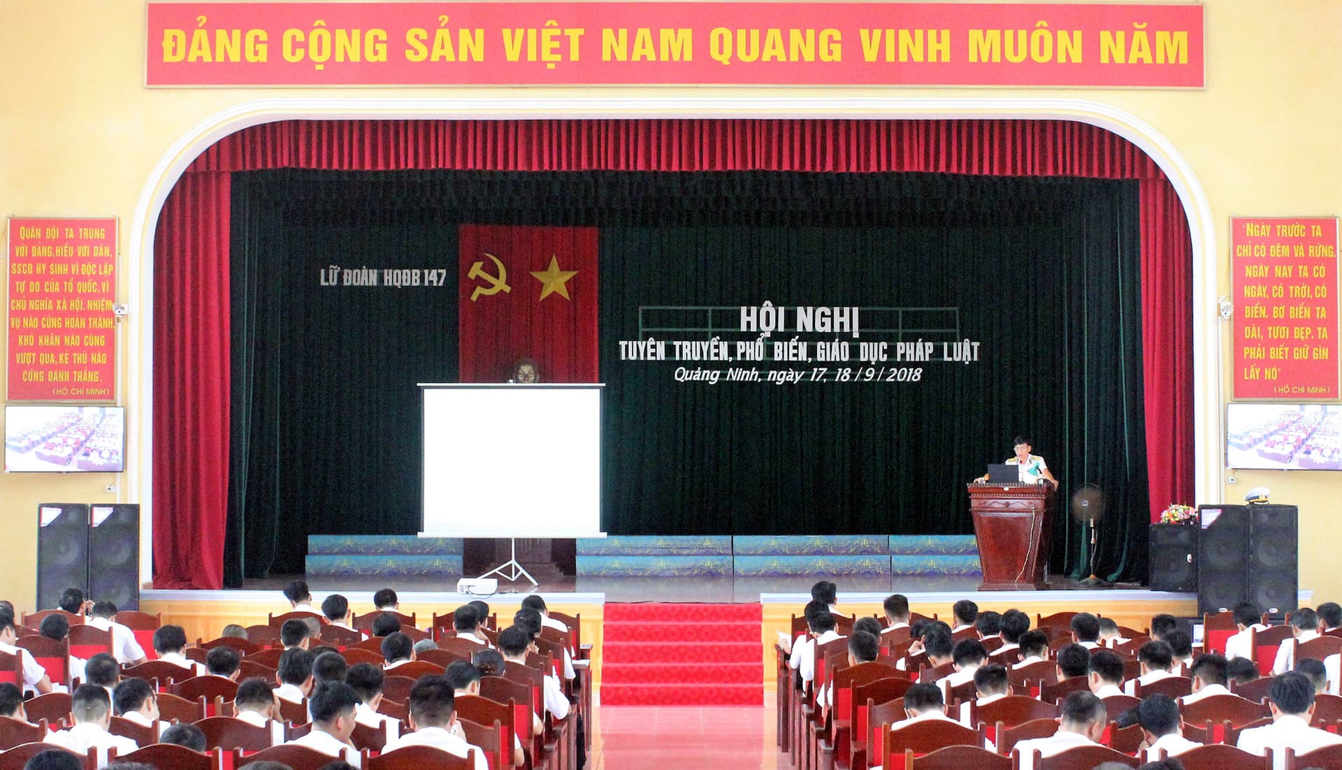 Lữ đoàn 147 tuyên truyền, phổ biến, giáo dục pháp luật năm 2018