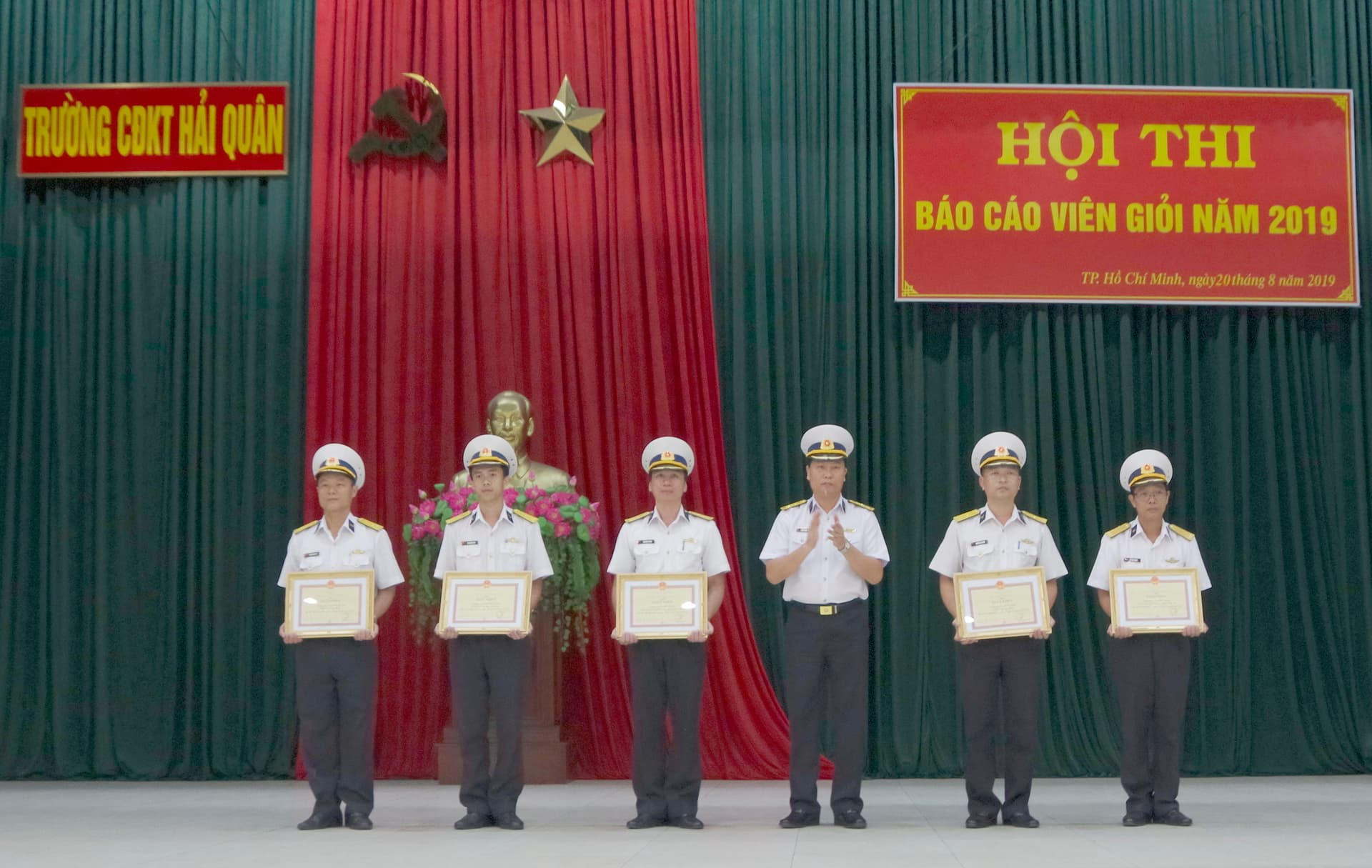 Trường Cao đẳng Kỹ thuật Hải quân: Hội thi Báo cáo viên giỏi năm 2019