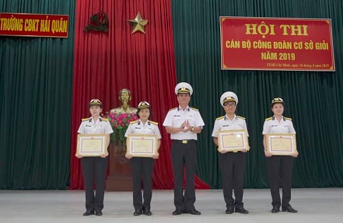 Trường Cao đẳng kỹ thuật Hải quân: Hội thi cán bộ Công đoàn cơ sở giỏi năm 2019