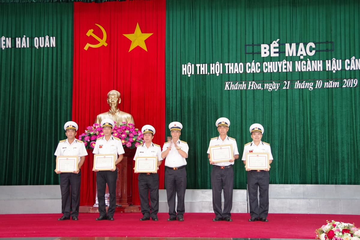 Học viện Hải quân Bế mạc Hội thi chuyên ngành Hậu cần 2019