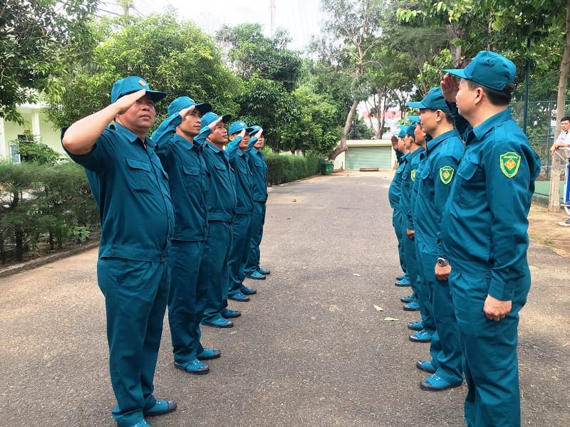 Huấn luyện lực lượng tự vệ biển