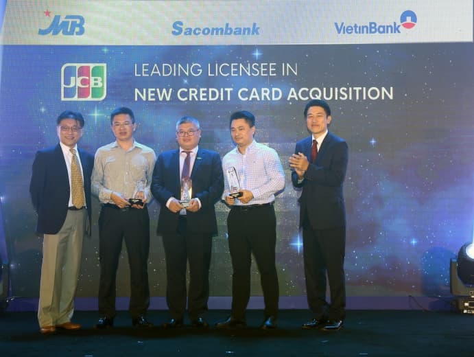 MB vinh dự nhận 4 giải thưởng danh giá từ tổ chức thẻ quốc tế Nhật Bản JCB