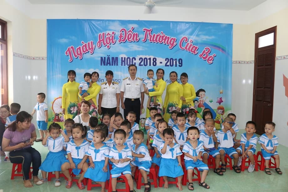 Nhà trẻ Vùng 5 Hải quân: 100% bé đạt tiêu chuẩn bé khỏe, bé ngoan