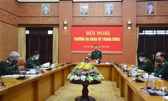 Thường vụ Quân ủy Trung ương chỉ đạo tiếp tục tăng cường các biện pháp phòng, chống dịch Covid-19