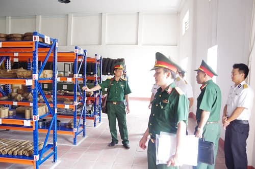 Binh chủng Công binh: Kiểm tra công tác kỹ thuật tại Lữ đoàn 131 Hải quân