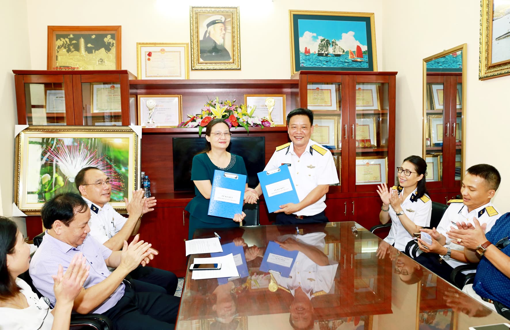 Báo Hải quân Việt Nam-Đài Phát thanh-Truyền hình Yên Bái: Ký kết Chương trình phối hợp hoạt động giai đoạn 2019-2020