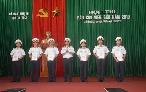 Trung tâm 47 bế mạc Hội thi Báo cáo viên giỏi năm 2019