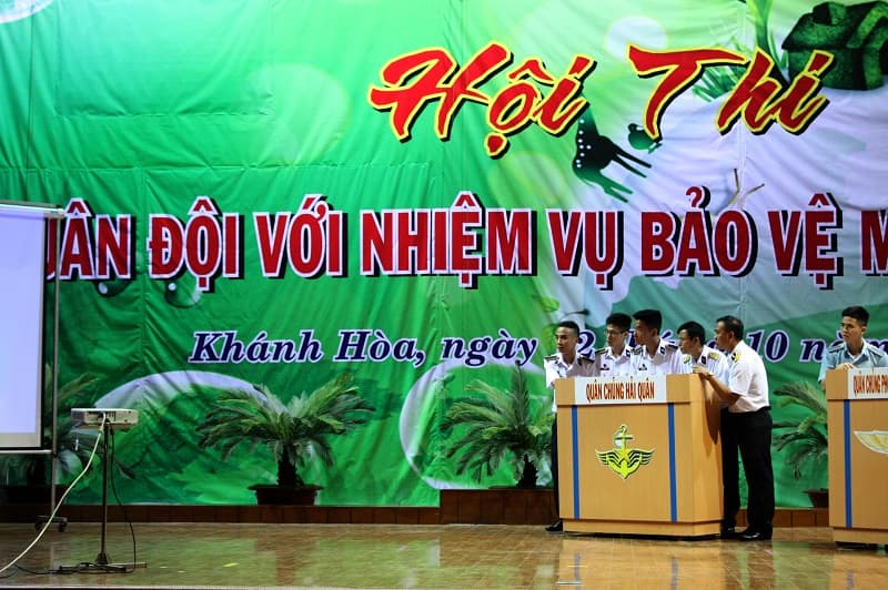 Hội thi “Quân đội với nhiệm vụ bảo vệ môi trường năm 2017”