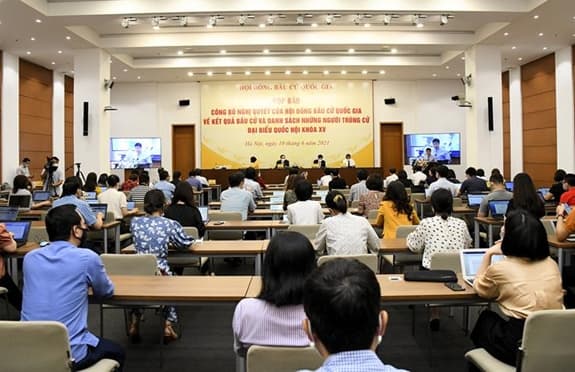 Công bố danh sách 499 người trúng cử đại biểu Quốc hội Khóa XV