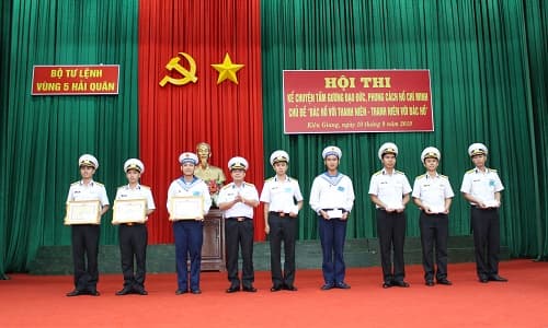 Vùng 5 Hải quân: Hội thi kể chuyện “Bác Hồ với Thanh niên-Thanh niên với Bác Hồ”