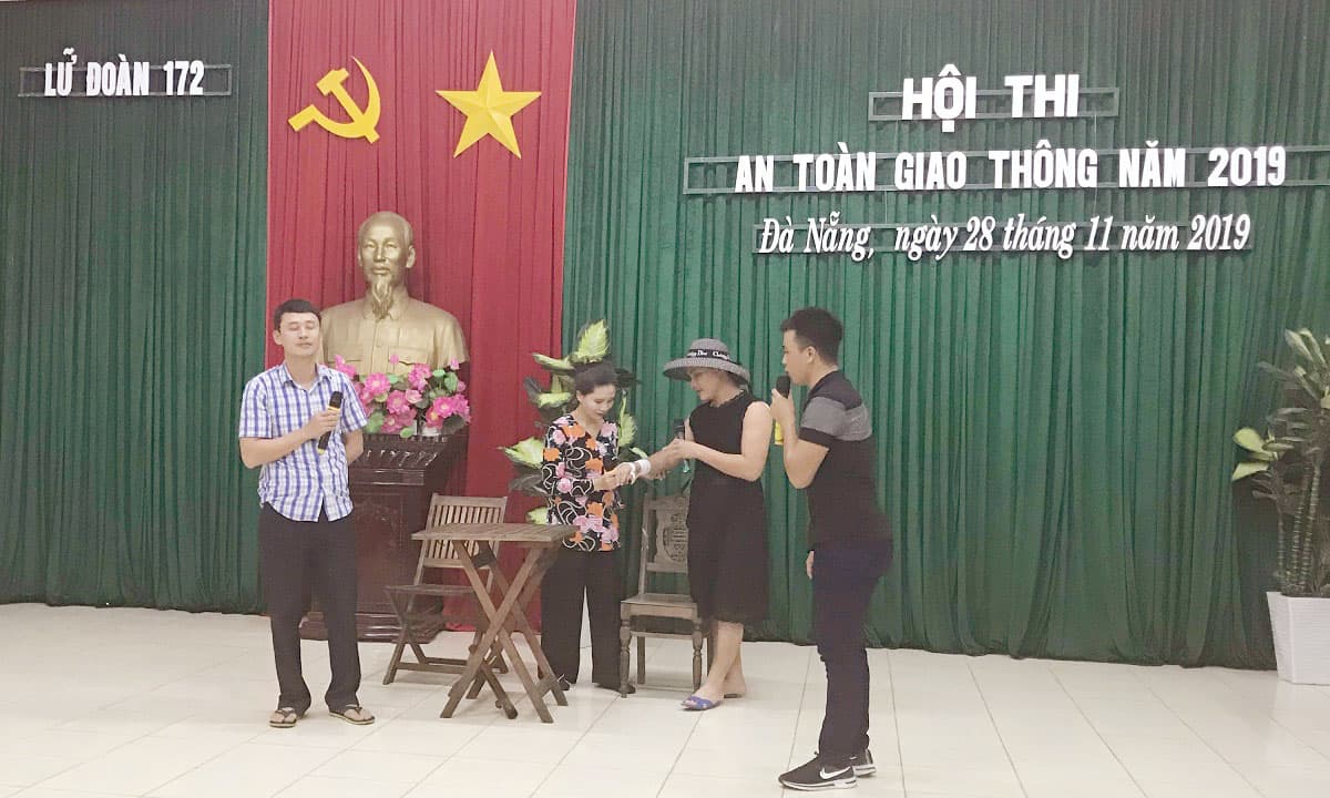 Lữ đoàn 172: Hội thi an toàn giao thông năm 2019