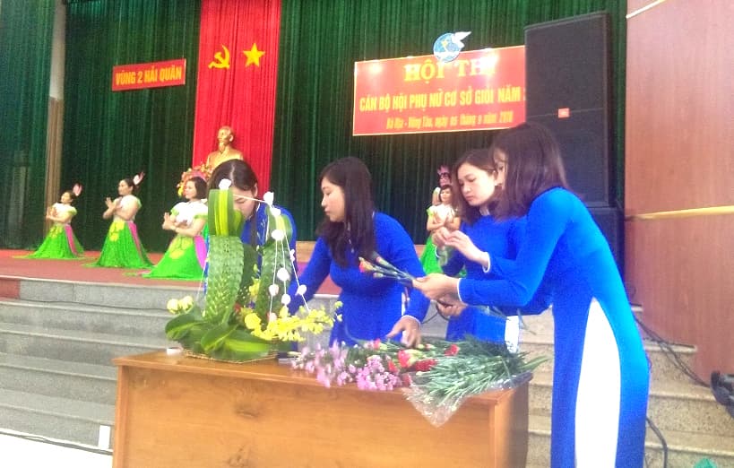 Vùng 2 Hải quân: Hội thi cán bộ hội phụ nữ cơ sở giỏi năm 2018