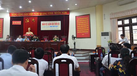 Giảng viên Học viện Hải quân bảo vệ thành công luận án tiến sĩ
