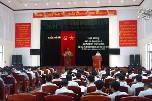Vùng 3 Hải quân sơ kết Cuộc vận động 50 giai đoạn 2015 - 2019