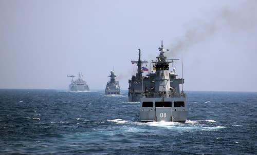 Tàu 18 tham gia Diễn tập hàng hải ASEAN-Hoa Kỳ
