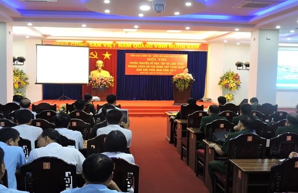 Khai mạc Hội thi tuyên truyền về học tập và làm theo phong cách Hồ Chí Minh toàn quân khu vực phía Nam