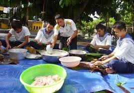 Nồng nàn hương vị bánh chưng Trường Sa