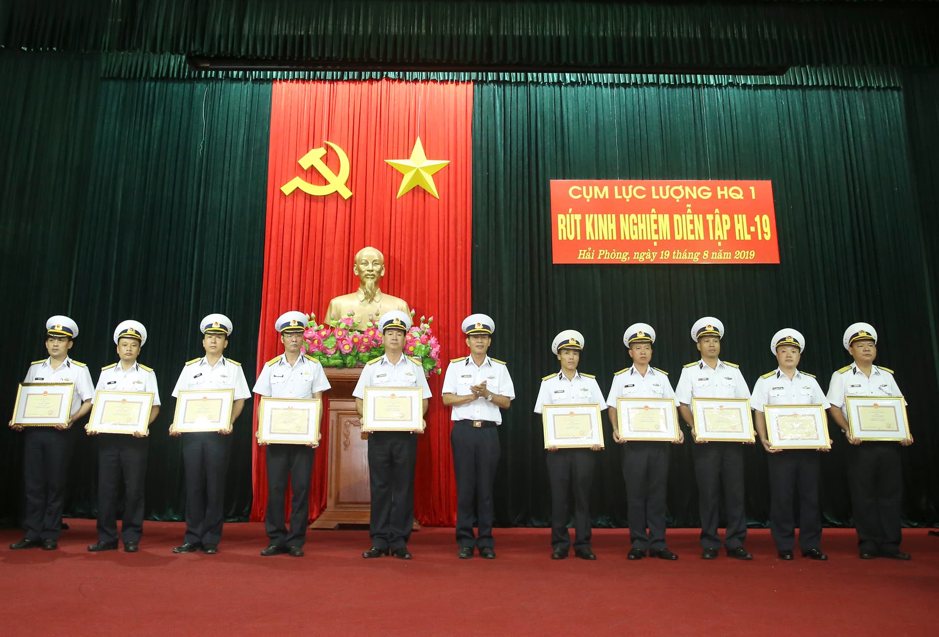 Cụm lực lượng Hải quân 1: Hoàn thành tốt nhiệm vụ diễn tập năm 2019