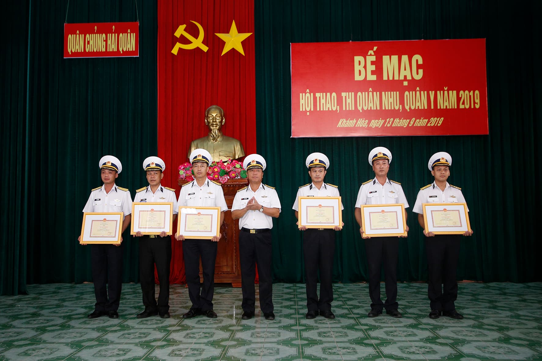 Quân chủng Hải quân: Bế mạc Hội thi, hội thao quân nhu, quân y năm 2019