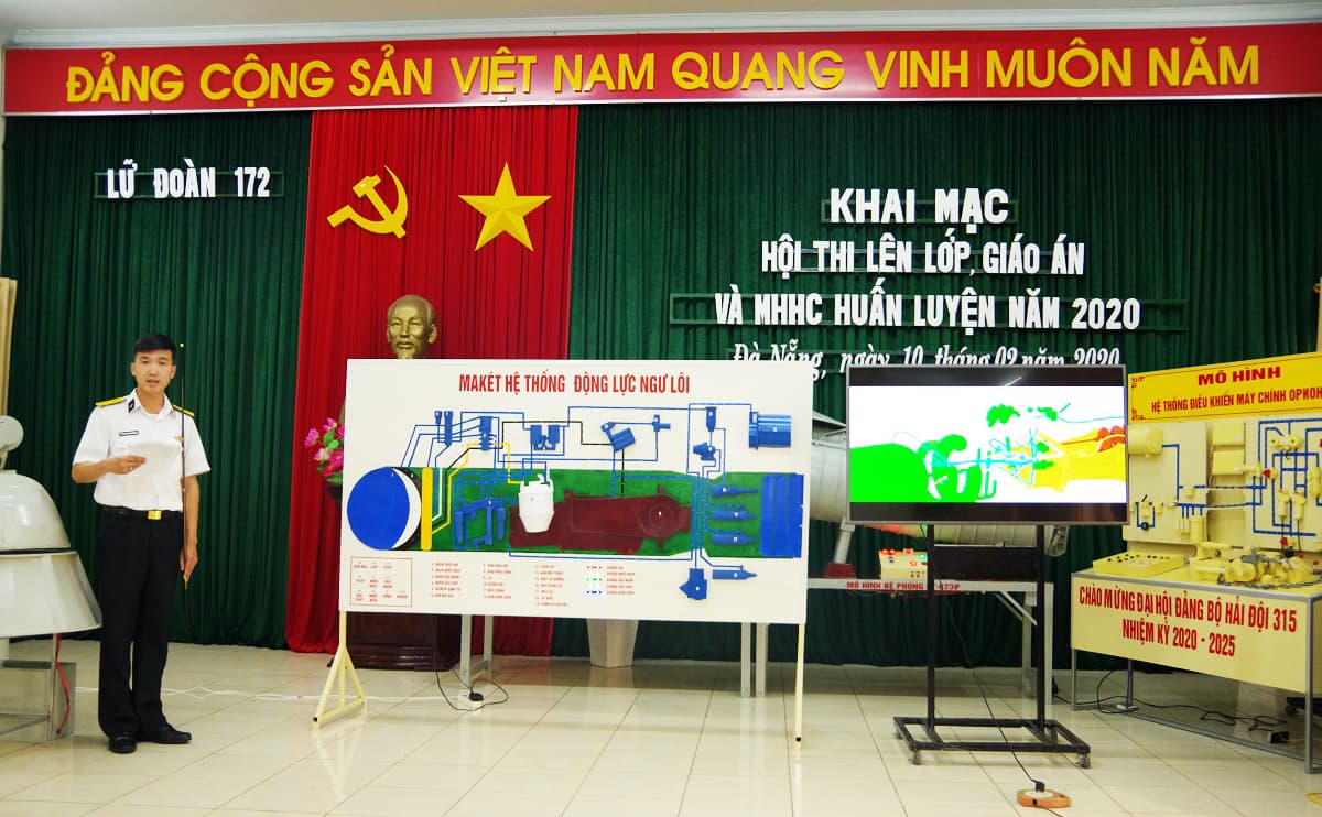 Lữ đoàn 172: Hơn 300 giáo án, 18 mô hình tham gia hội thi