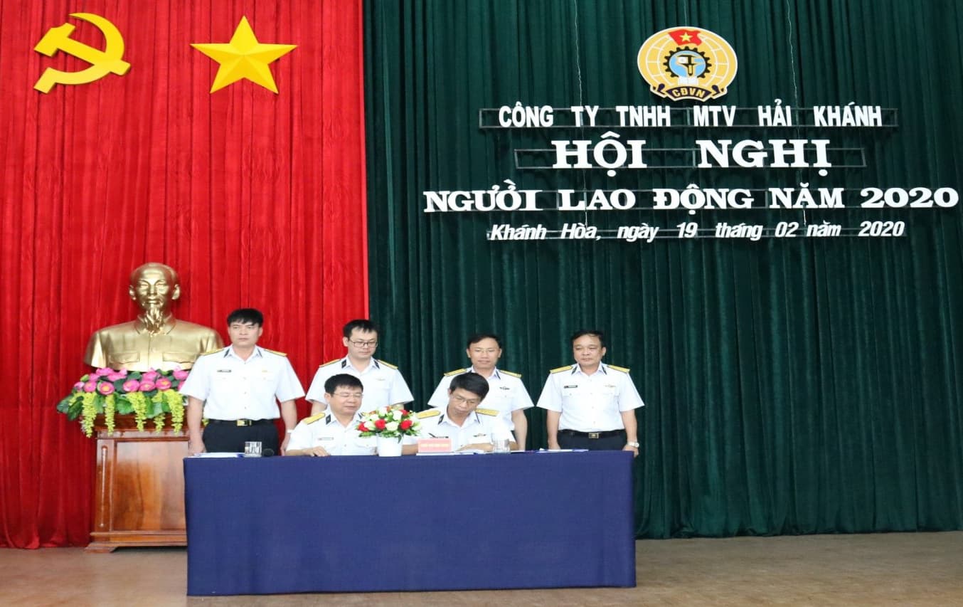 Công ty TNHH MTV Hải Khánh (Z753): Hội nghị người lao động năm 2020