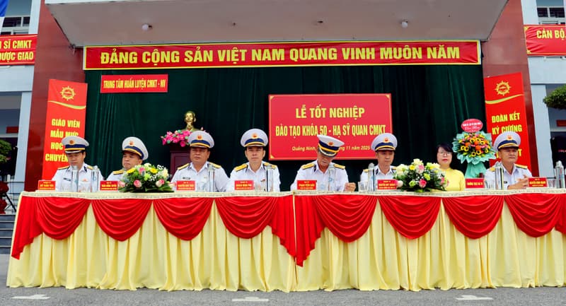 Trung tâm Huấn luyện Vùng 1: Lễ tốt nghiệp đào tạo hạ sĩ quan chuyên môn kỹ thuật