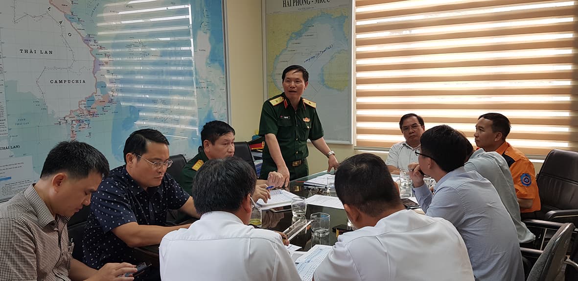Đã có danh sách các ngư dân mất tích trong vụ chìm tàu trên Vịnh Bắc Bộ