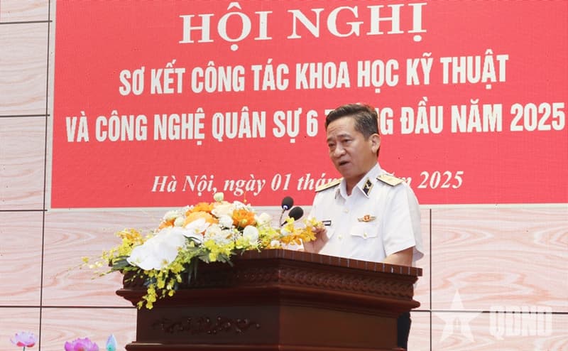 Bộ Quốc phòng đẩy mạnh công tác khoa học kỹ thuật và công nghệ quân sự