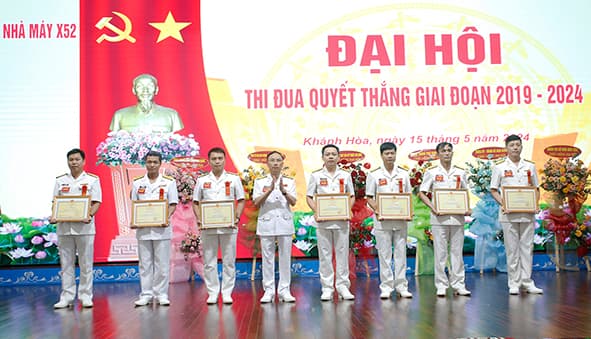 Nhà máy X52: Đại hội thi đua quyết thắng giai đoạn 2019-2024