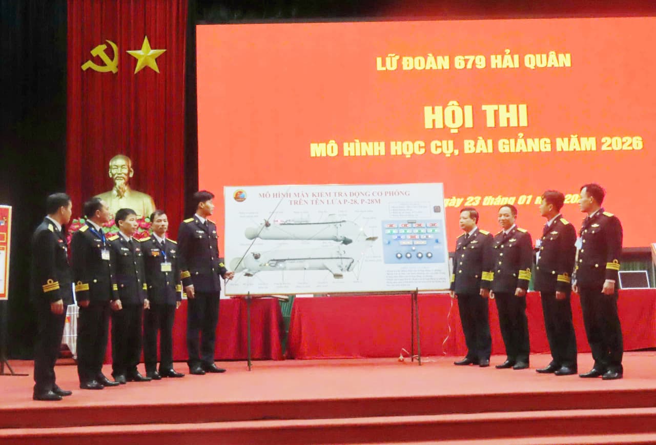 Lữ đoàn 679: Hội thi mô hình học cụ năm 2026