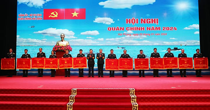 Quân chủng Hải quân: Hội nghị Quân chính năm 2024