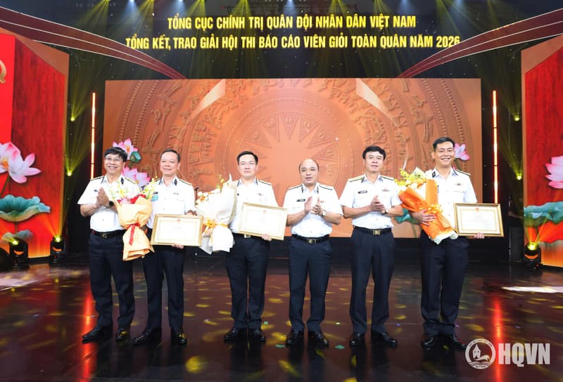 Quân chủng Hải quân giành 1 Giải Đặc biệt và 2 Giải Nhì tại Hội thi báo cáo viên giỏi toàn quân