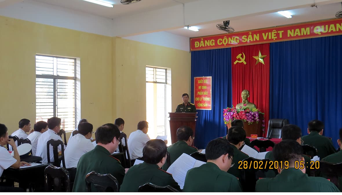 Bộ Quốc phòng kiểm tra công tác chuẩn bị ra quân huấn luyện tại Vùng 3 Hải quân
