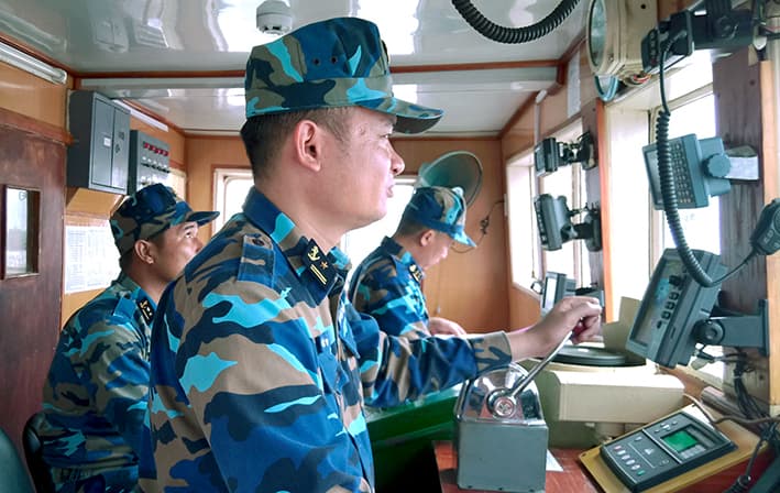 Quân chủng Hải quân: Điều động lực lượng tham gia tìm kiếm 9 ngư dân sau vụ chìm tàu NA 95899 TS tại Nam đảo Bạch Long Vĩ