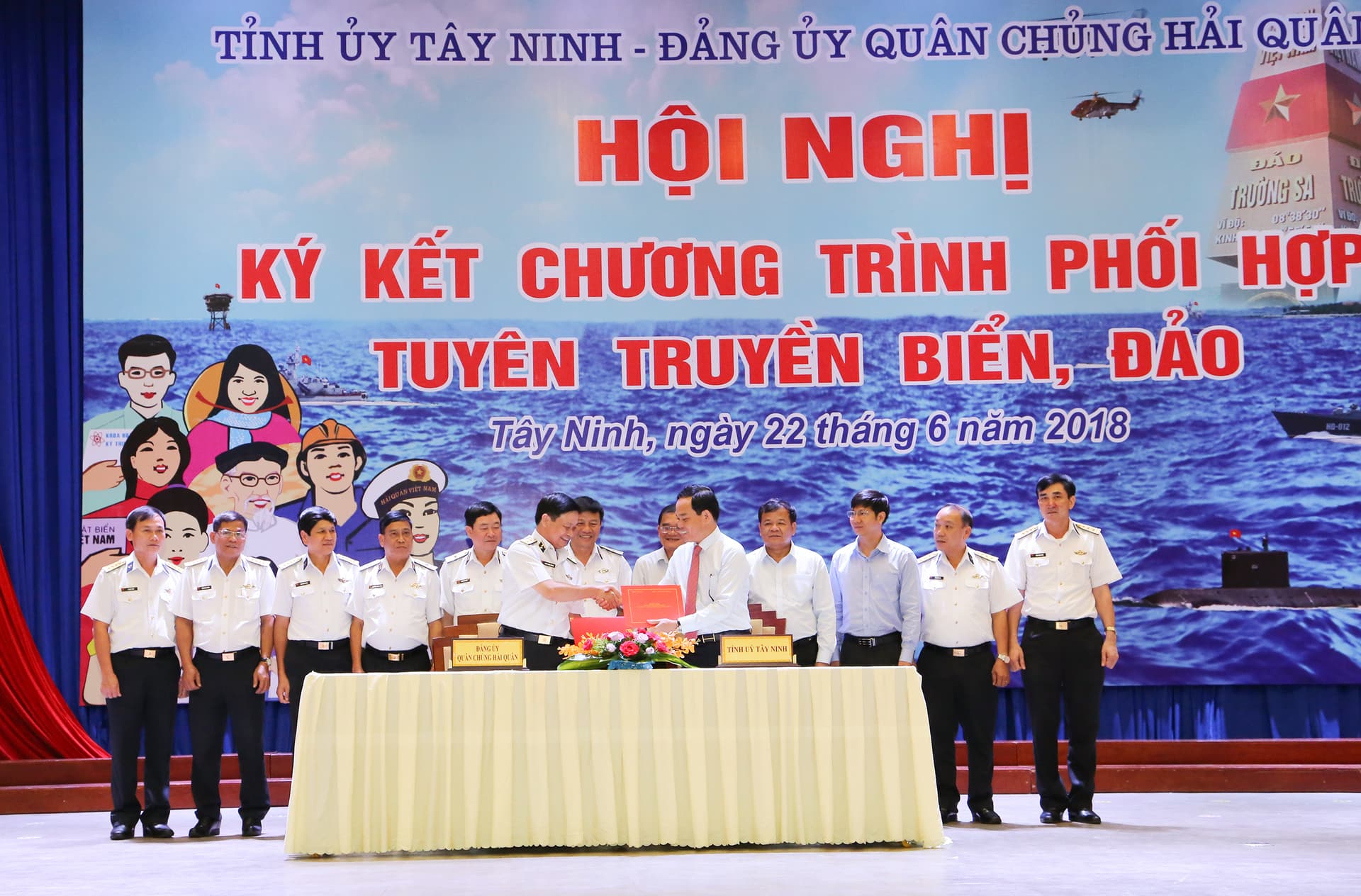 Tỉnh uỷ Tây Ninh-Đảng uỷ Quân chủng Hải quân
