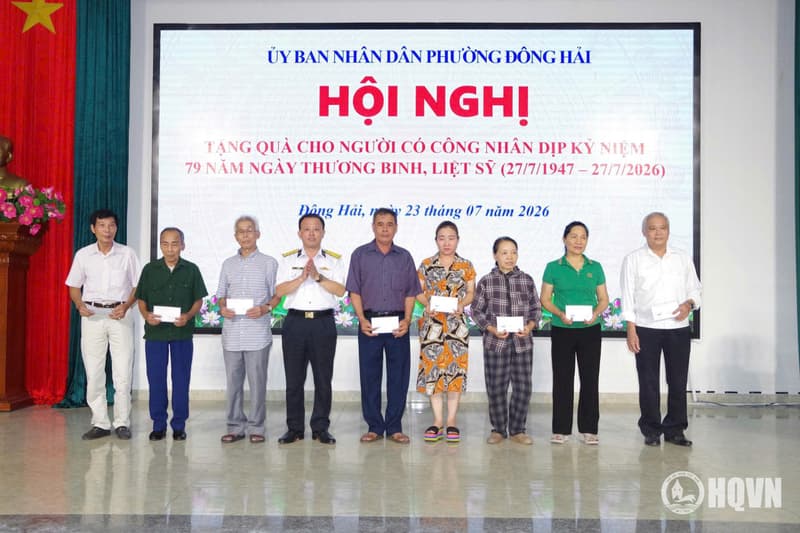 Nhà máy X70 tri ân các gia đình chính sách