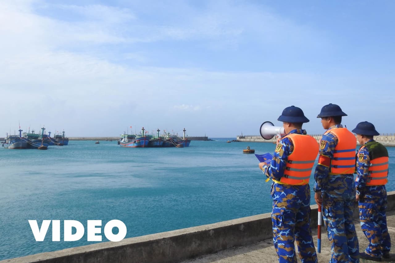 VIDEO: Đặc khu Trường Sa triển khai đồng bộ các phương án phòng chống bão số 15 (Koto)