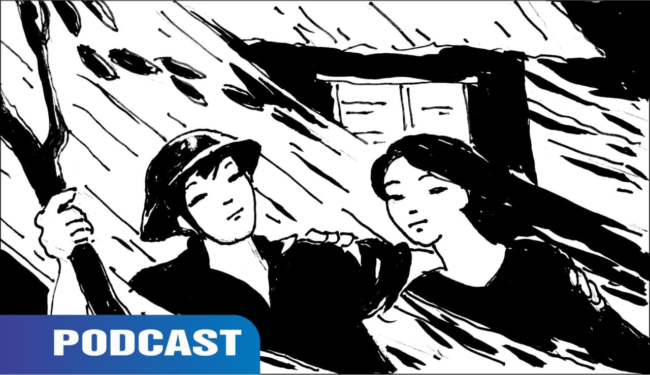 GIỮA DÒNG NƯỚC DỮ