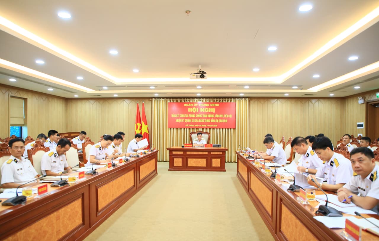 Hội nghị tổng kết công tác phòng chống tham nhũng, lãng phí, tiêu cực trong Đảng bộ Quân đội